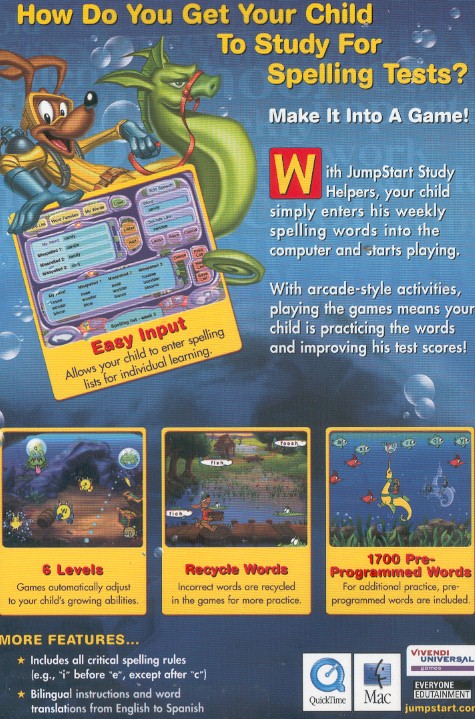 Jumpstart Study Helpers Spellling Bee