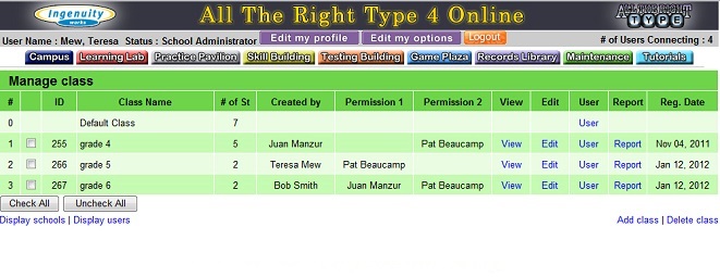 All the Right Type Online