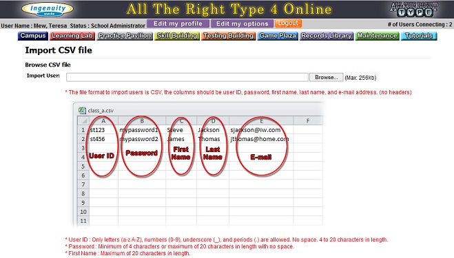 All the Right Type Online